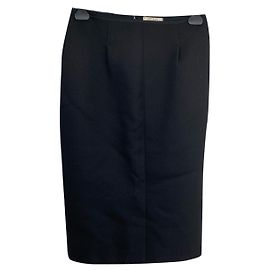 NINA RICCI Gonne T.fr 36 WOOL Nero