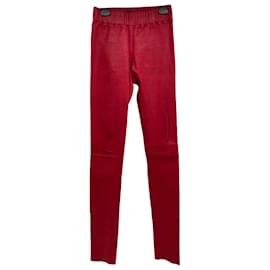 Jay Ahr-JAY AHR Pantalone T.Pelle XS internazionale-Rosso