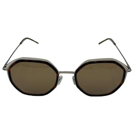 Hugo Boss-Lunettes de soleil BOSS T.  plastique-Marron