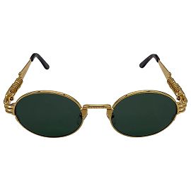 JEAN PAUL GAULTIER Lunettes de soleil T.  métal Doré