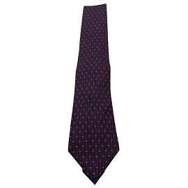 Cravates Lanvin T. Soie Multicolore