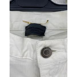 Saint Laurent-SAINT LAURENT Jeans T.US 25 cotton-Bianco