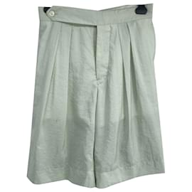 Moncler-MONCLER  Shorts T.IT 40 Polyester-Cream