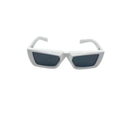 Prada-PRADA Sonnenbrille T.  Plastik-Weiß