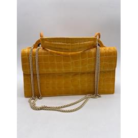 Aquazzura-AQUAZZURA  Handbags T.  Leather-Orange