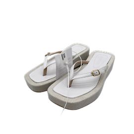 JACQUEMUS  Sandals T.eu 39 Leather White