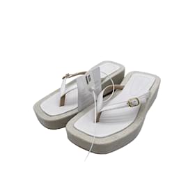 Jacquemus-JACQUEMUS  Sandals T.eu 39 Leather-White