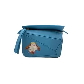 Loewe-LOEWE  Handbags T.  Leather-Blue