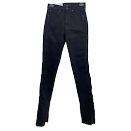 Autre Marque-3x1  Jeans T.US 24 Baumwolle - Elasthan-Schwarz