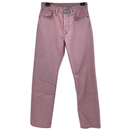Acne-ACNE STUDIOS Jeans T.US 30 Baumwolle-Pink