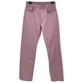 Jeans ACNE STUDIOS T.US 30 Algodão Rosa