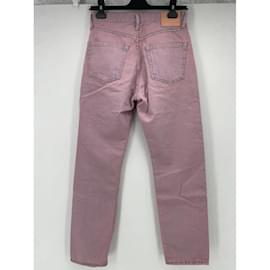 Acne-ACNE STUDIOS Jeans T.US 30 Baumwolle-Pink