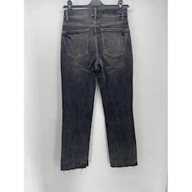 Autre Marque-DL1961  Jeans T.fr 36 Baumwolle - Elasthan-Schwarz
