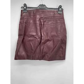 Alexander Wang-ALEXANDER WANG  Skirts T.US 6 Leather-Dark red