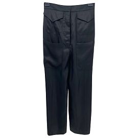 Céline CELINE Pantalone T.fr 36 WOOL Nero