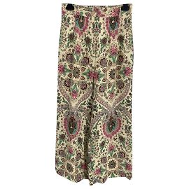 ETRO Pantalone T.IT 38 Viscosa Multicolore