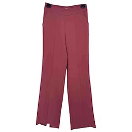 Hoss Intropia-HOSS INTROPIA  Trousers T.fr 34 Polyester-Pink