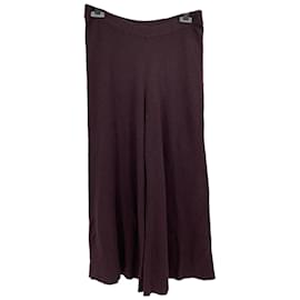 Autre Marque-IN THE MOOD FOR LOVE  Trousers T.International M Wool-Dark red