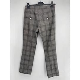 Isabel Marant-ISABEL MARANT  Trousers T.fr 36 cotton-Grey