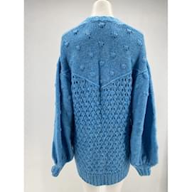 Autre Marque-STEELE  Knitwear T.fr 36 WOOL-Blue