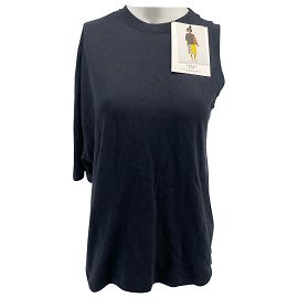 Autre Marque alla.W.alla.K.E.  Top T.Cotone S internazionale Nero