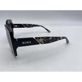 Nina Ricci-NINA RICCI Sonnenbrille T.  Plastik-Schwarz