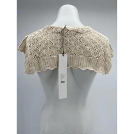 Autre Marque-REMAIN BIGER CHRISTENSEN  Silk handkerchief T.  cotton-Beige