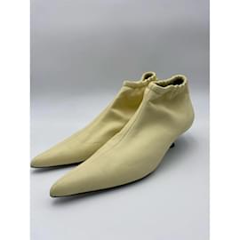Khaite-KHAITE  Ankle boots T.eu 38 Leather-Cream