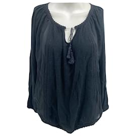 Ulla Johnson-ULLA JOHNSON  Tops T.US 4 cotton-Black