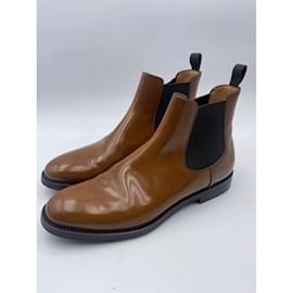 Church's-CHURCH'S  Ankle boots T.eu 39 Leather-Camel