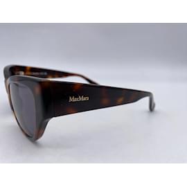 Max Mara-MAX MARA Sonnenbrille T.  Plastik-Braun
