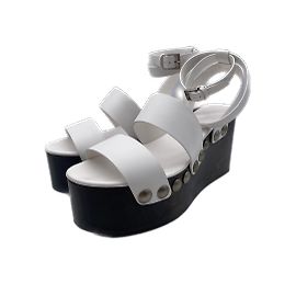 Alaïa Sandalen T.EU 38 Leder Weiß