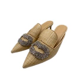 Autre Marque GIANNICO  Mules & clogs T.eu 40 cloth Yellow