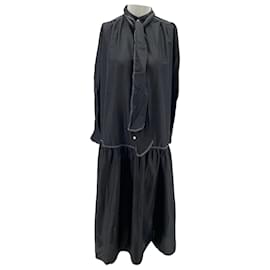 Autre Marque-MARK KENLY DOMINO TAN  Dresses T.fr 36 cotton-Black