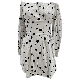 Autre Marque MIAOU Vestidos T.Algodón Internacional XS Blanco