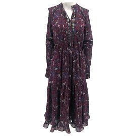 MICHAEL KORS Kleider T.US 2 Polyester Bordeaux