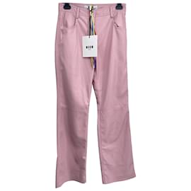 MSGM Hose T.fr 38 Polyester Pink