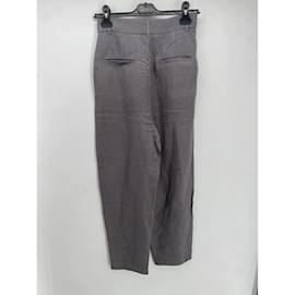 Veronique Leroy-NIQUE  Trousers T.UK 8 SYNTHETIC-Grey