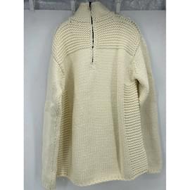 Off White-OFF-WHITE Strickwaren & Sweatshirts T.Internationale S-Baumwolle-Roh