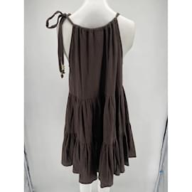 Autre Marque-PEONY  Dresses T.UK 8 cotton-Brown