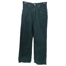 RE/DONE Pantalone T.fr 38 velluto Verde