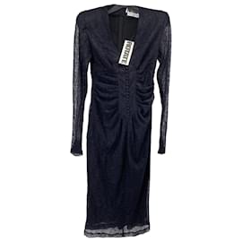 Autre Marque-ROTATE  Dresses T.fr 34 Polyester-Navy blue