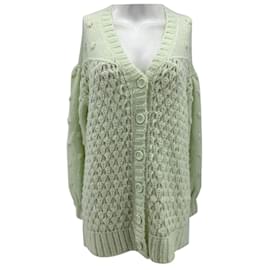 Autre Marque-STEELE  Knitwear T.fr 36 WOOL-Green