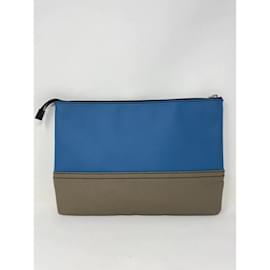 Trussardi-TRUSSARDI  Clutch bags T.  Leather-Blue