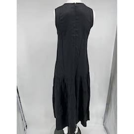 Autre Marque-THREE GRACES LONDON  Dresses T.fr 36 Linen-Black