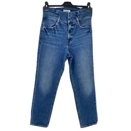 Frame Denim-CADRE Jeans T.US 28 cotton-Bleu