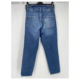 Frame Denim-CADRE Jeans T.US 28 cotton-Bleu