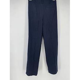 Autre Marque-MIRA MIKATI Pantalon T.fr 36 Viscose-Bleu Marine