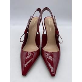 Dior-DIOR  Heels T.eu 38.5 Patent leather-Red