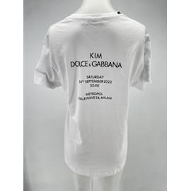 Dolce & Gabbana-DOLCE & GABBANA  Tops T.International S Cotton-White